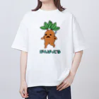 mameko0826の逃げてるマンドーレくん Oversized T-Shirt