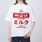 Stylo Tee Shopの温泉牛乳のミルク♨ Oversized T-Shirt