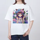 yos-1292583のねこニコばん オーバーサイズTシャツ