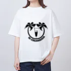 M-CREAMSODAのtropicalヤシ オーバーサイズTシャツ