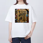 nuuartのアクティビスト美学と不完全 オーバーサイズTシャツ