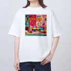 nuuartのドーパミンデコールの色彩美学 Oversized T-Shirt