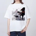 cocoa8877の夏のピアノ Oversized T-Shirt