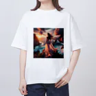 shop@brcの希望の光 オーバーサイズTシャツ