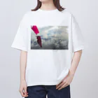 みずいろのときのナツT 001 Oversized T-Shirt