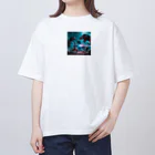 OTIRUBUTUBUTUの悟空がびゅん Oversized T-Shirt