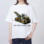 チェリモヤの建設の達人 働く車 06 オーバーサイズTシャツ