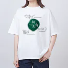 Leiの坐禅 オーバーサイズTシャツ