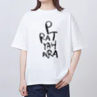 Leiのyogaの八支則　PRATYAHARA オーバーサイズTシャツ