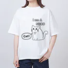 モイト王国のI am A NECO グッズ① オーバーサイズTシャツ