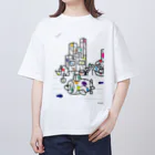 Noedewamaiのボロい潜水艦や港 Oversized T-Shirt