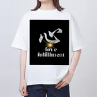 心華のお店の心　life improvement オーバーサイズTシャツ