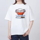 はかなシのうぱえにっき「ラーメン」 オーバーサイズTシャツ