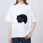 ゆきの絵です。のウォンバット Oversized T-Shirt