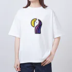 ねっこのツキミルオンナ Oversized T-Shirt