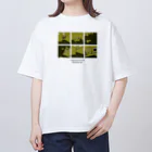 akupunyagaramのANJING INC. MERCH / Pixelated version Oversized T-Shirt