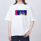 プラハのブルーベリー Oversized T-Shirt