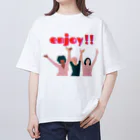 禅ゆるスタイルのガールズ Oversized T-Shirt