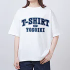 グラフィンのよそいきのTシャツ コン Oversized T-Shirt