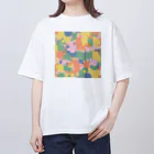 portraitksのお気に入りペイント オーバーサイズTシャツ