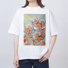 名川の楽園の女の子たち オーバーサイズTシャツ