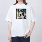 終わらない夢🌈の美しい少女✨ Oversized T-Shirt