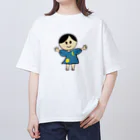 お絵かきリメイク『ＨＡＲＵ』のみかづき オーバーサイズTシャツ