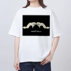 omofi tokyo by adikoのomofi tokyo おもちロゴ オーバーサイズTシャツ