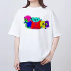 ネズミの金玉2DKの子ネズミ戦隊ロンパース!! オーバーサイズTシャツ