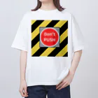 ROUTE☆ONEのDon't PUSH Oversized T-Shirt