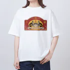 海鮮ちあきの上海蟹（LOVE） オーバーサイズTシャツ