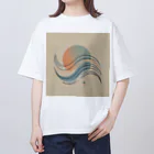 Goyaの風の流れ オーバーサイズTシャツ