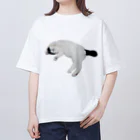 クリスタの尻尾が短い保護猫 たぬちゃん Oversized T-Shirt