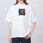 natura55のおしゃれ棒人間 Oversized T-Shirt