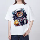 ichi_cocoの宇宙へお散歩 オーバーサイズTシャツ