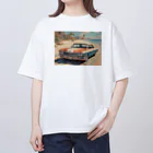 kenchikukun88のアメ車のデザイン Oversized T-Shirt