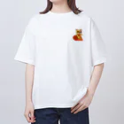 Asnanala(蓮華庵）のひーろーなん君（バスケ） Oversized T-Shirt