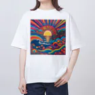 poniponiのアートポップな夏 Oversized T-Shirt