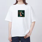 NaturalCanvasの女性の美 オーバーサイズTシャツ