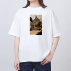 なずなの世界のぷくぷくなずなのワンショット Oversized T-Shirt