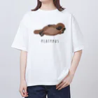 SAKUMA RECORDSの涅槃ニルヴァーナなカモノハシ オーバーサイズTシャツ