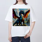 はりもと豆助の王道ドラゴン Oversized T-Shirt