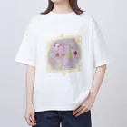 あーにん/ᐠ. .ᐟ\ฅのなんちゅうか、あぁ中華🐼 オーバーサイズTシャツ