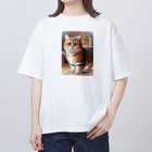 SAKIのマンチカン Oversized T-Shirt