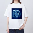 NaturalCanvasのDolphin オーバーサイズTシャツ