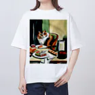 Ppit8のI love Sushi!! オーバーサイズTシャツ