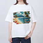 はちみつあめの常夏リゾート Oversized T-Shirt