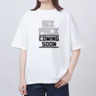 おもしろいTシャツ屋さんのSIX PACK COMING SOON シックスパックカミングスーン オーバーサイズTシャツ