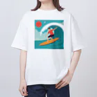 chan-takehaniのビッグウェーブに乗る Oversized T-Shirt