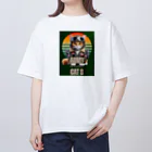 SaBATaNのアーミー猫8 オーバーサイズTシャツ